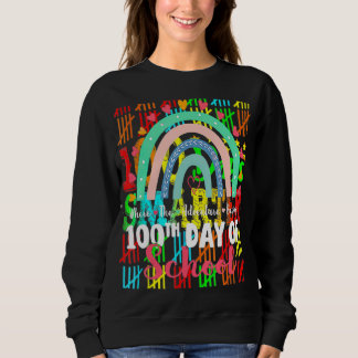 Sweatshirt 100e Jour De Chemise D'École 100 Jours Plus Intell