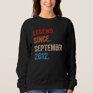 Sweatshirt 10 ans de légende depuis septembre 2012 10th Bir