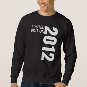 Sweatshirt 10e anniversaire 10 ans 2012 Garçon fille