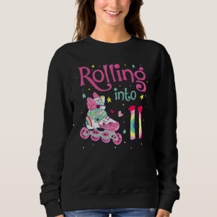 Sweatshirt 11ème Anniversaire Roulant Dans 11 Anniversaire Ro