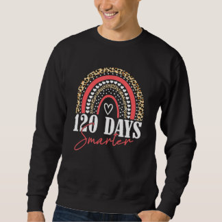 Sweatshirt 120 Jours Smarter Joyeux 120E Jour De L'École Arc-
