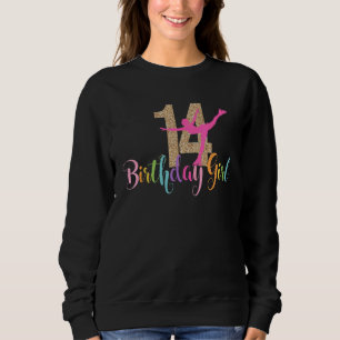 Sweatshirt 14e anniversaire Patinage sur glace Patinage artis