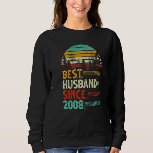 Sweatshirt 14ème anniversaire de Mariage drôle meilleur mari 