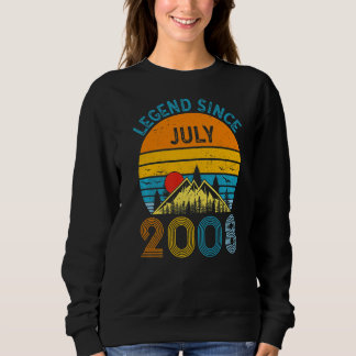 Sweatshirt 14ème anniversaire Légende depuis juillet 2008 Vin
