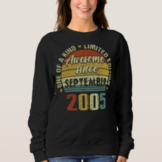 Sweatshirt 17 Ans Awesome Depuis Septembre 2005 17e 4
