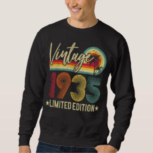 Sweatshirt 1935 87e anniversaire 87 ans sac