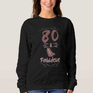 Sweatshirt 1942 Cinquante Et Fabuleux 80e Anniversaire Talons