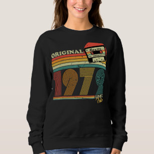 Sweatshirt 1972 Vintage 50e anniversaire Retro Hommes Femme