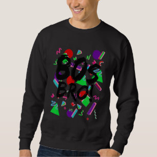 Sweatshirt 1980 Bro 1980 Party 80 Style Motif Brothe