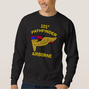 Sweatshirt 1980 de pinte d'orienteur de legs 101st