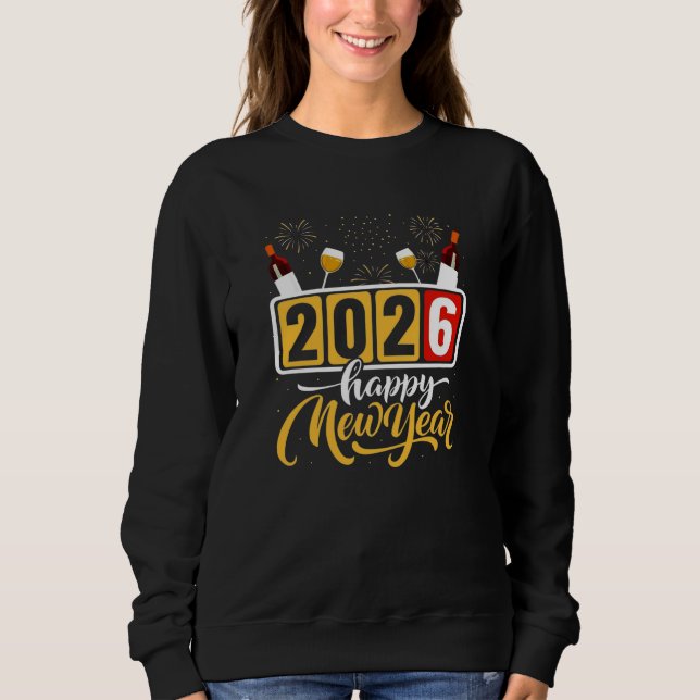 Sweatshirt "2026 Bonne année" Design de célébration (Devant)