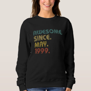 Sweatshirt 23 Ans Awesome Depuis Mai 1999 23e Anniversaire