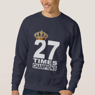 Sweatshirt 27 champions de la série 2009 du monde de périodes