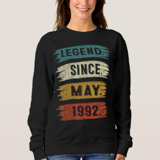 Sweatshirt 30 ans de légende depuis mai 1992 30e anniversaire