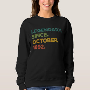 Sweatshirt 30 ans de légende depuis octobre 1992 30e annivers