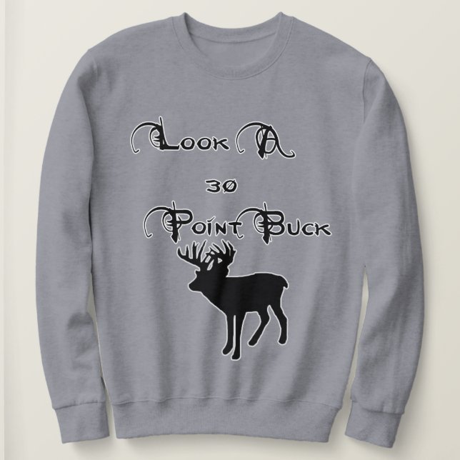 Sweatshirt 30 points Buck (Design devant)