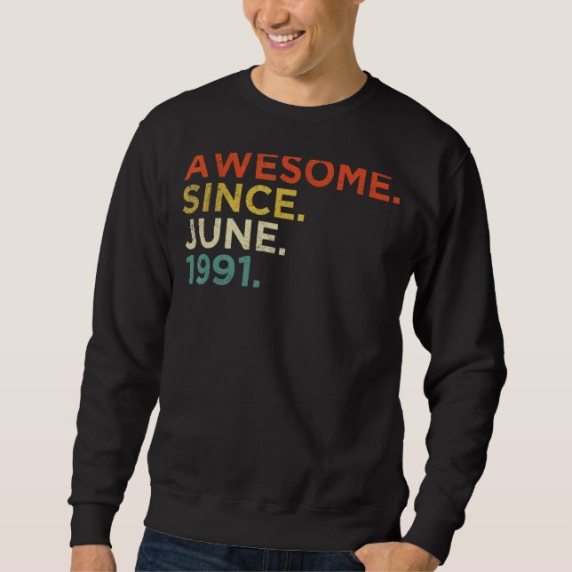 Sweatshirt 31 Ans Juin 1991 1 (Devant)
