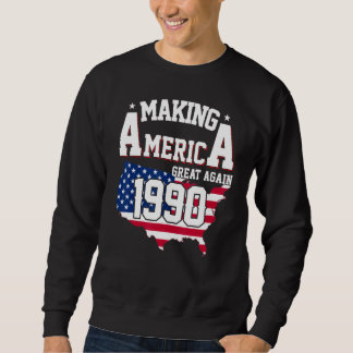 Sweatshirt 32e anniversaire de la grandeur de l'Amérique depu