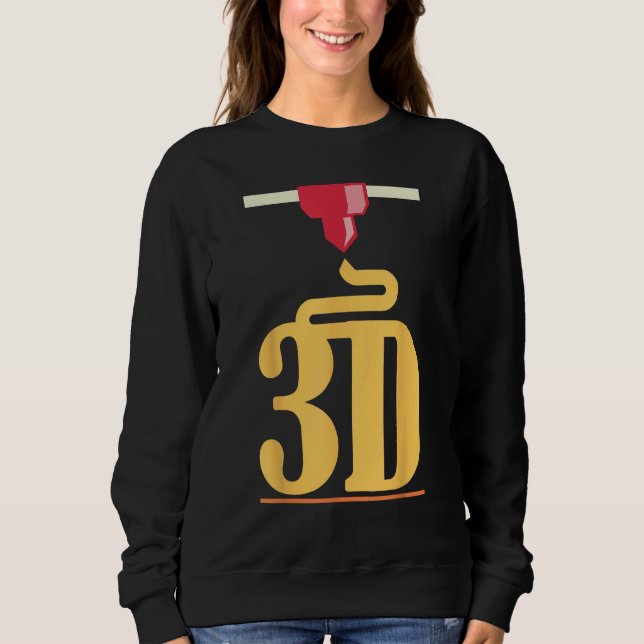 Sweatshirt 3D printing  3d printer (Devant)