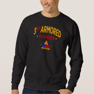 Sweatshirt 3e division blindée - armée américaine