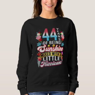 Sweatshirt 44 Ans De Soleil Mêlé à Un Petit Ouragan