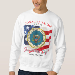 Sweatshirt 47e jour de l'investiture du président Donald J. T