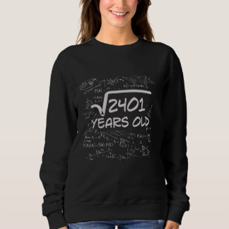 Sweatshirt 49e anniversaire racine Carré de 2401 49 ans 2