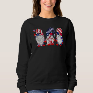 Sweatshirt 4 juillet Américaines Lunettes de soleil Femmes Ho