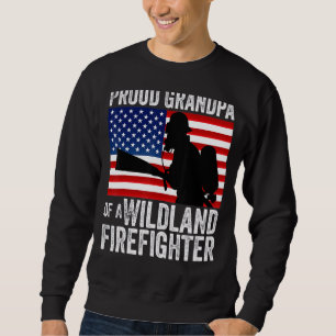 Sweatshirt 4 juillet-Nous Drapeau Fière Grand-Père D'Une Conn