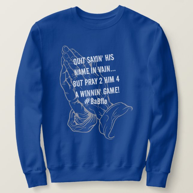 SWEATSHIRT 4 UN JEU GAGNANT (Design devant)