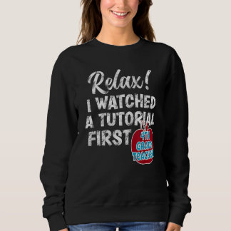 Sweatshirt 4th Grade Teacher Watch Tutorials First Day Back T
