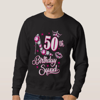 Sweatshirt 50e Anniversaire Escouade 50 ans Anniversaire Élev