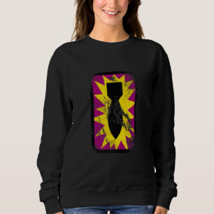 Sweatshirt 52e Groupe d'ordonnance Eod Patch Aspect usé vint