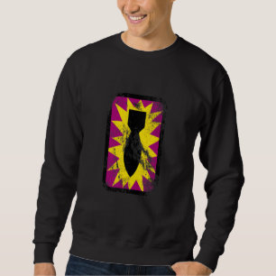 Sweatshirt 52e Groupe d'ordonnance Eod Patch Aspect usé vint