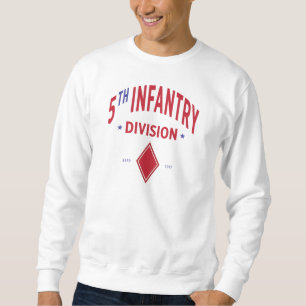 Sweatshirt 5e division d'infanterie - Militaire américain