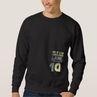 Sweatshirt 60e anniversaire juin 1961 60 ans 60e Anniversaire