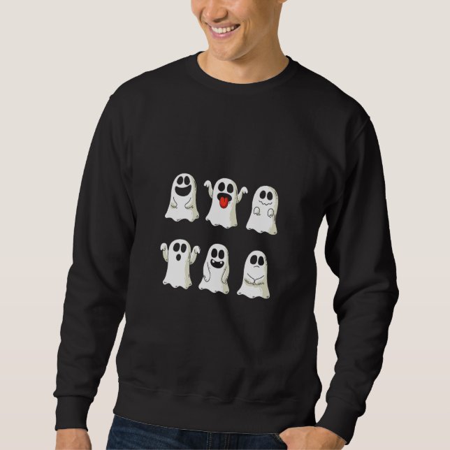 Sweatshirt 6 Shade Of Boo Happy Halloween Spooky Season (Devant)