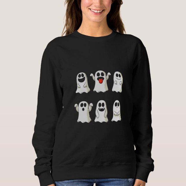Sweatshirt 6 Shade Of Boo Happy Halloween Spooky Season (Devant)