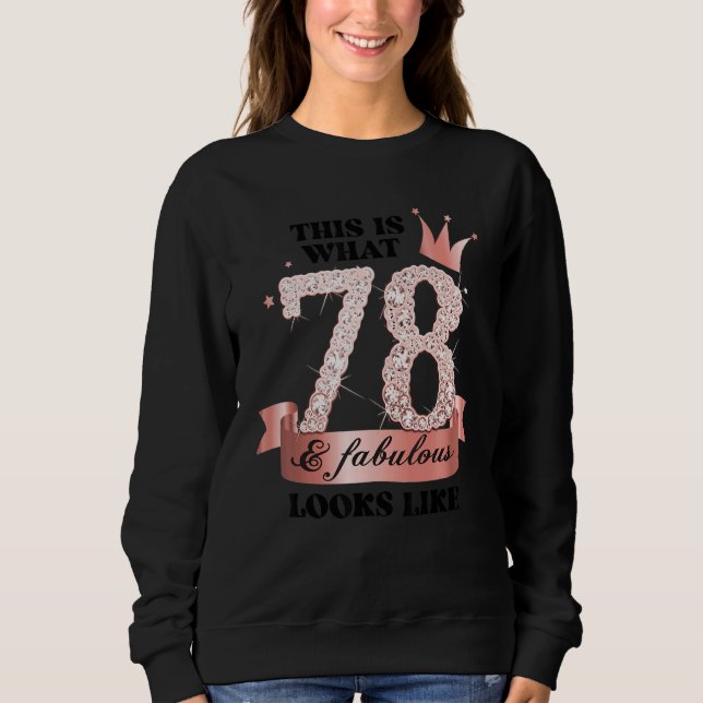 Sweatshirt 78 & Fabulous I Rose And White Party Group Candid  (Devant)