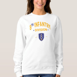 Sweatshirt 8e Division d'infanterie - Militaire américain