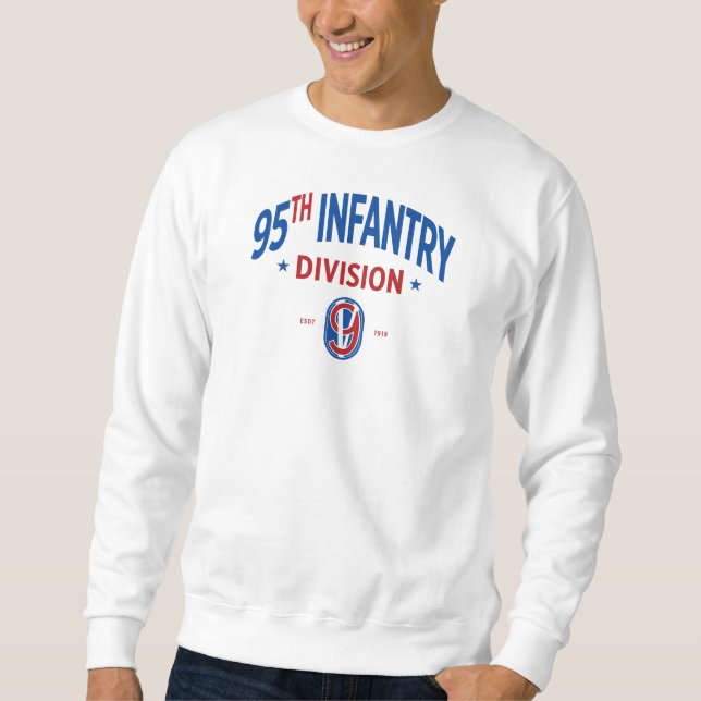 Sweatshirt 95e division d'infanterie "Iron Men of Metz" (Devant)