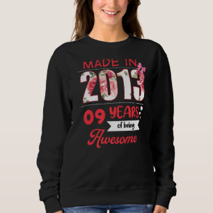 Sweatshirt 9 ans Vintage 2013 9e anniversaire