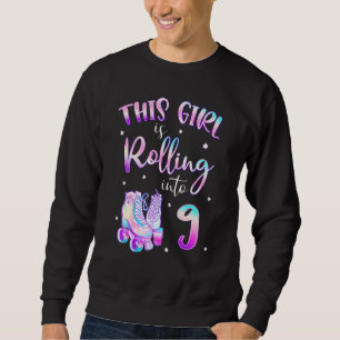 Sweatshirt 9ème Anniversaire Roulement En 9 Anniversaire Fill