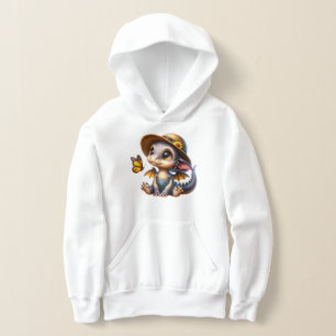 Sweatshirt à capuchon de dragon pour enfants