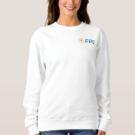 Sweatshirt à col blanc féminin de la FPD