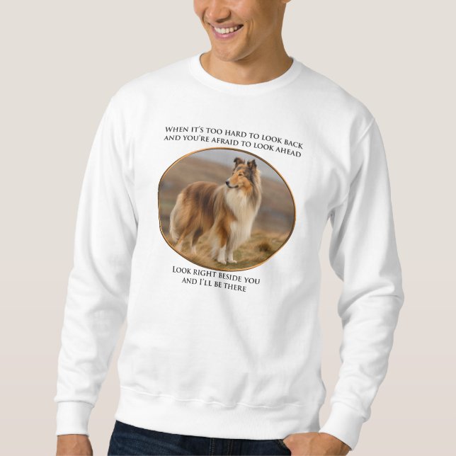 Sweatshirt À Côté De Vous Collie (Devant)