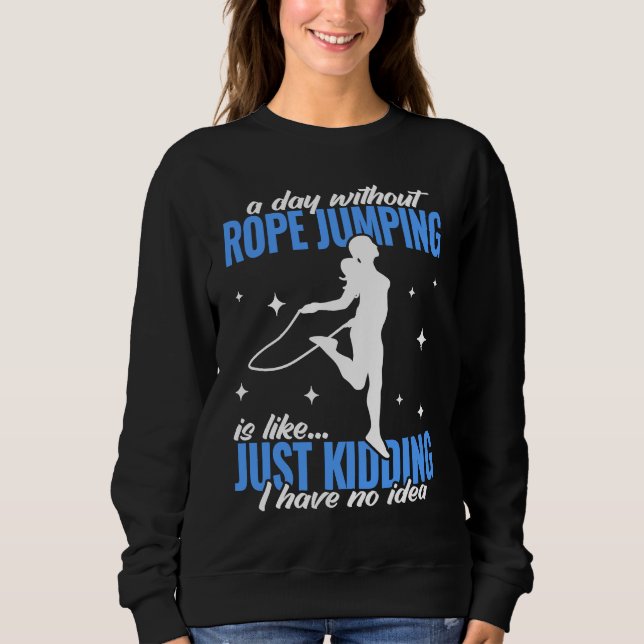 Sweatshirt a day without Rope Jumping for workout women Jumpi (Devant)