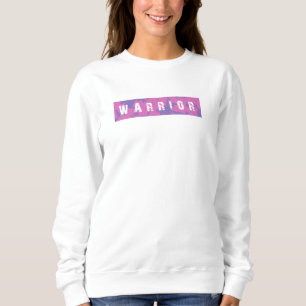 Sweatshirt à manches longues pour femmes guerriè