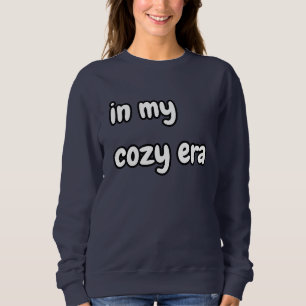 Sweatshirt à mon époque cosy