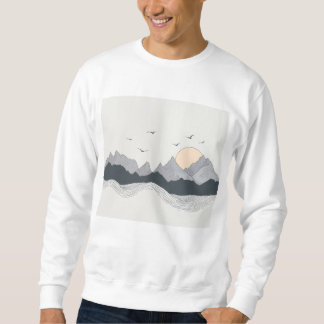 Sweatshirt a mountain t-shirt